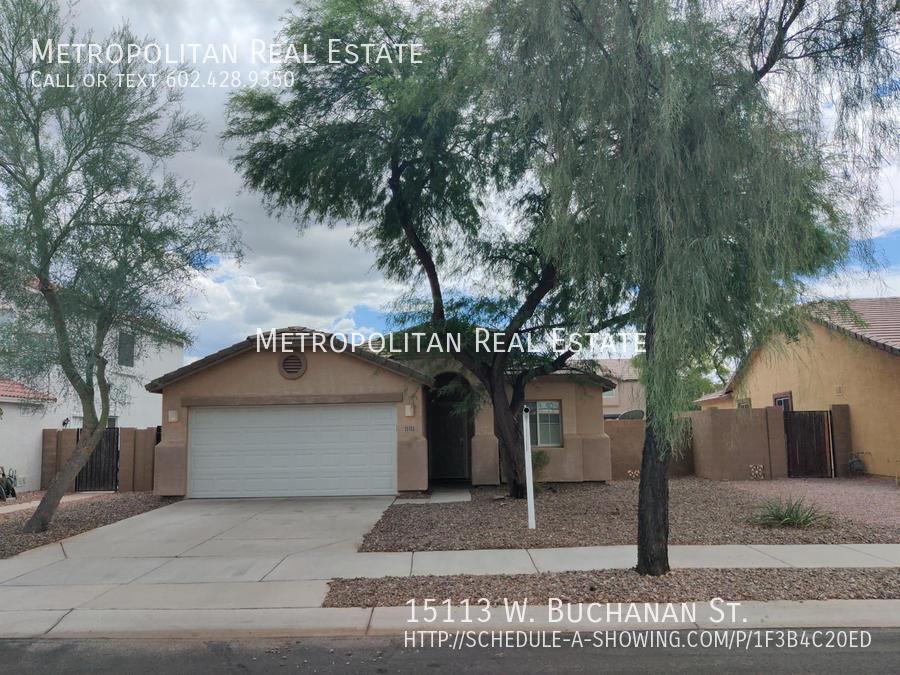 15113 W Buchanan St, Goodyear, AZ 85338 House Rental in Goodyear, AZ