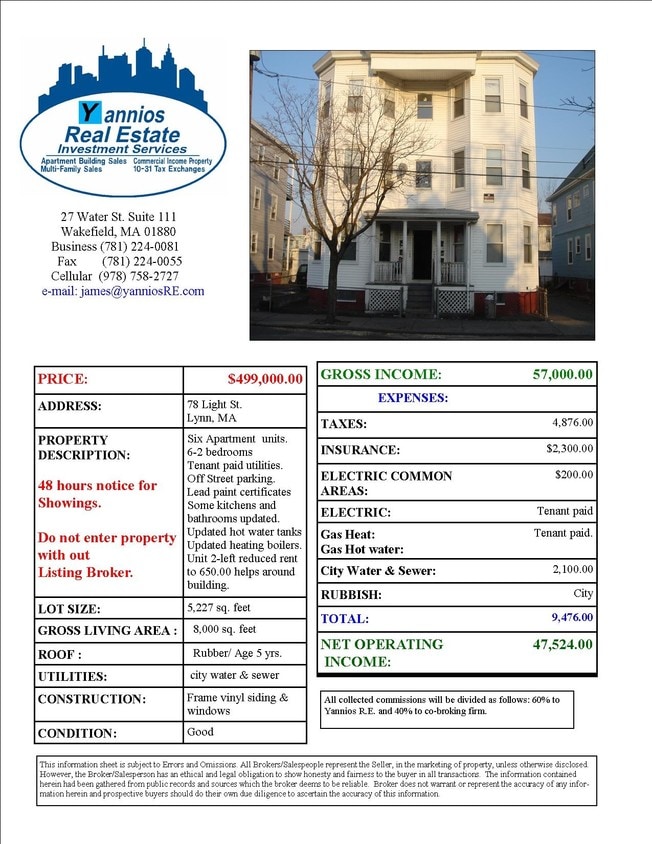  - 78 Light St