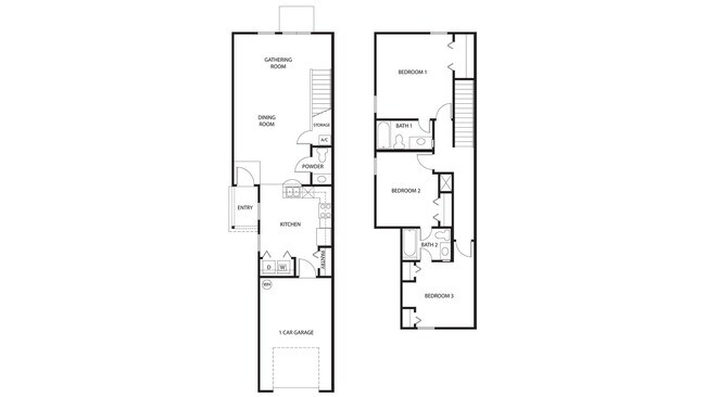 Building Photo - 3 bedroom 2.5 bath Townhome with 1 car garage