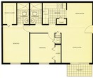 Unit C - 2 Bedroom 2 Bath