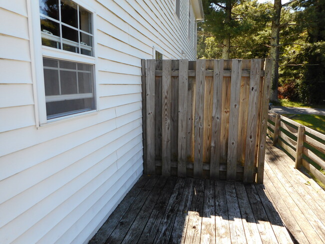 Back deck - 215 Deer Ridge Trail Apt B