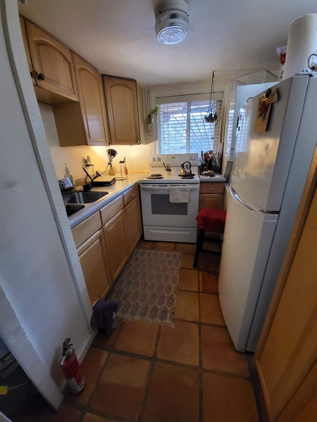 Kitchen with W/D - 1510 Fruit Ave NW