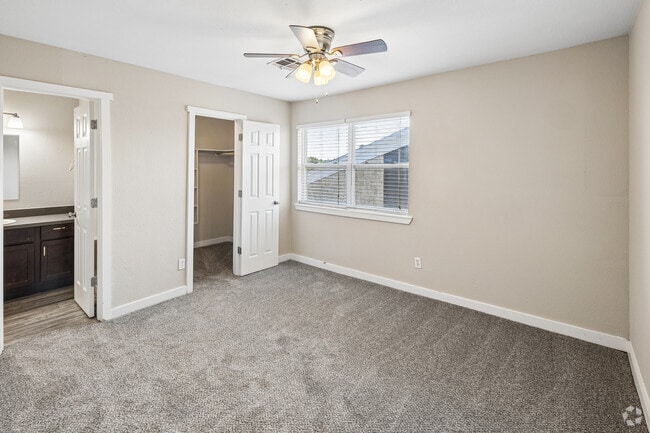 3BR, 2.5BA - 1,350SF - Primary Bedroom - Charleston Apartments