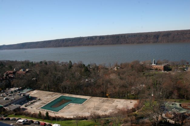 Hudson River view from apartment - 5800 Arlington Ave