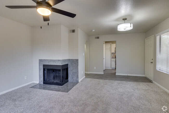 Living Room - 1BR, 1BA - 789SF - Morningside