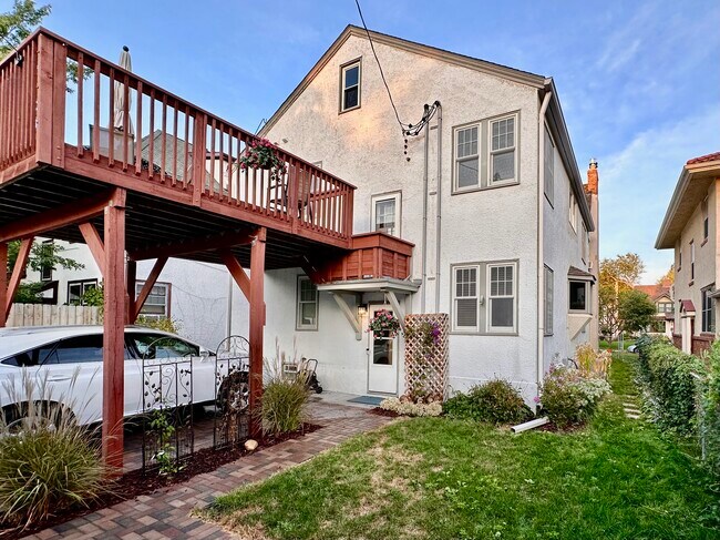 Back Yard and Deck - 3504 Humboldt Ave S