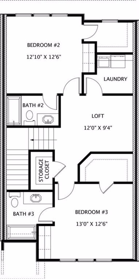 Foto del edificio - Twin Forks Townhomes