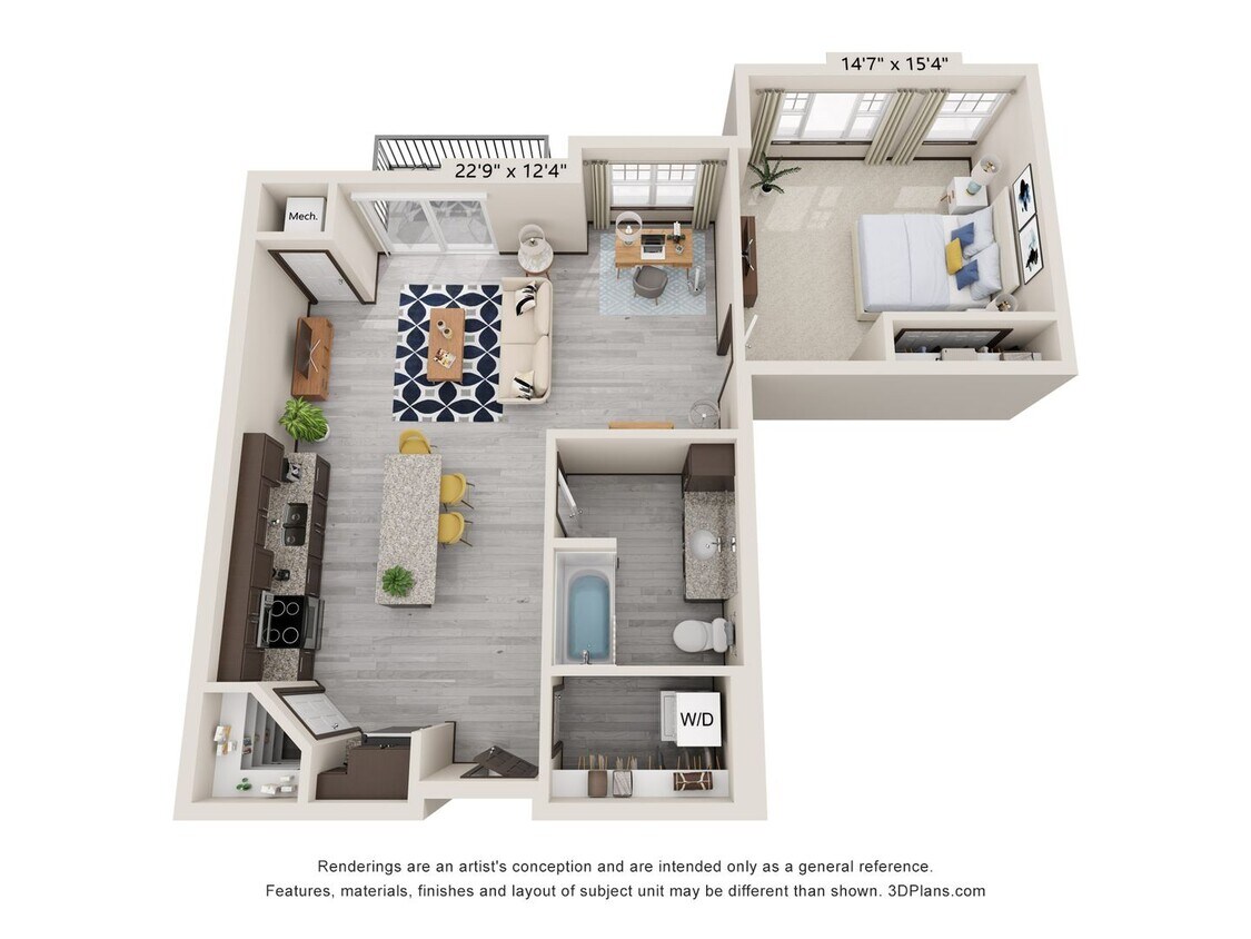 Primary Photo - Huge 1 Bedroom/1 Bathroom Brand-New Apartment