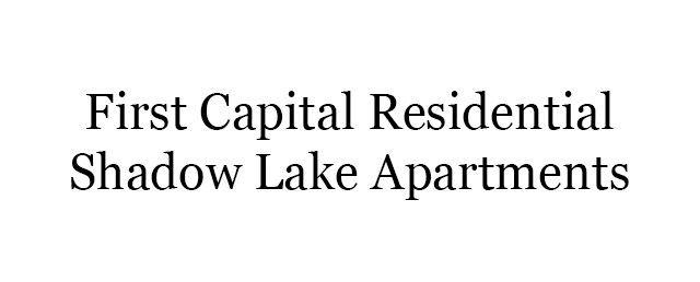 First Capital Residential - Shadow Lake Apartments