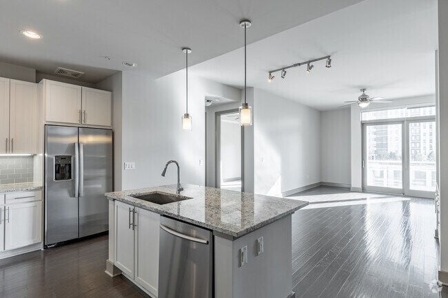 2BR, 2BA -1253SF (Tipo B03) - Trace Midtown Luxury Apartments