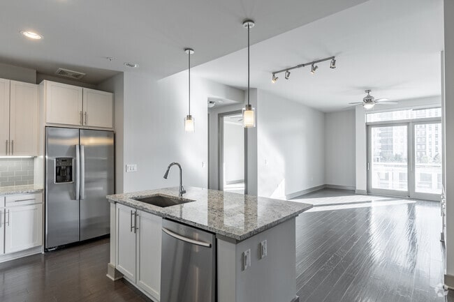 2BR, 2BA -1253SF (Type B03) - Trace Midtown Luxury Apartments