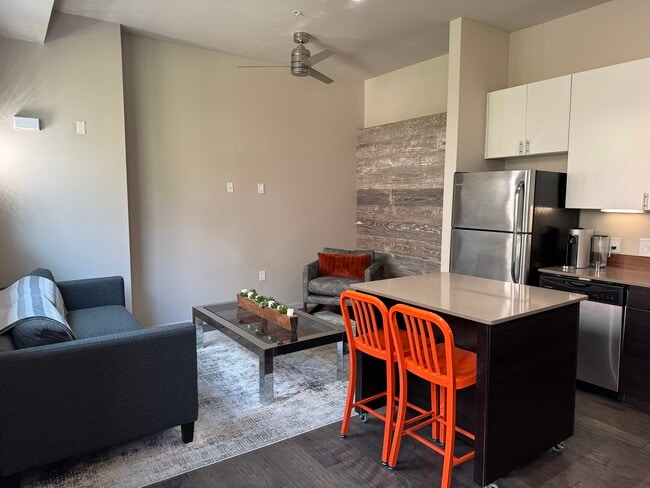 Doan Living Room & Kitchen - Hazel 8 Apartments