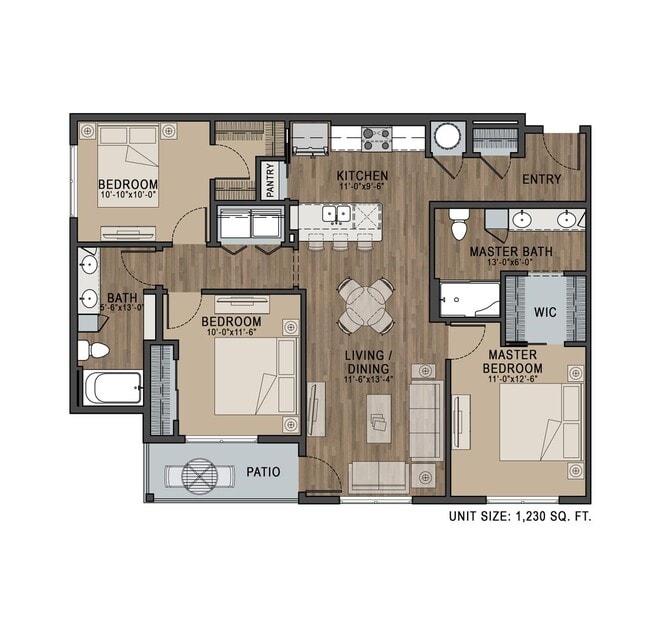 Interior Photo - Gaslamp Apartments