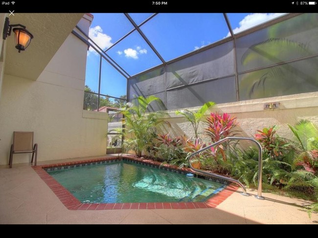 Lanai and pool - 601 Sea Oats Dr