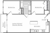 2BR 1Bath Base A