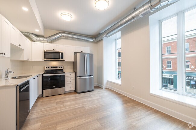 1BR, 1BA - 510SF - Cuisine - The Wellington Lofts