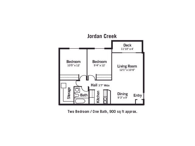 Plano de planta - Jordan Creek