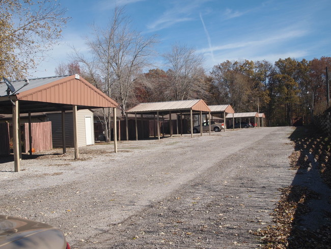 Entry Drive & Parking Structure - 77 Toney Ct