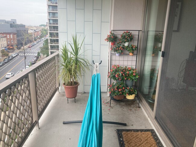 120 sq ft of balcony space - 2401 Pennsylvania Ave