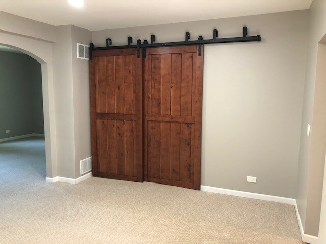 Bedroom 2 Barn Doors - 315 Prairie St
