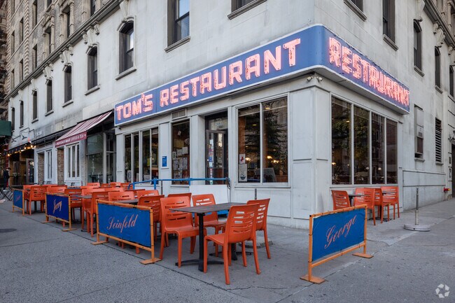 Tom's Restaurant calls the Upper West Side home, this eatery made famous by the show Seinfeld.