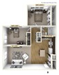 Regal - Two Bedroom One Bath