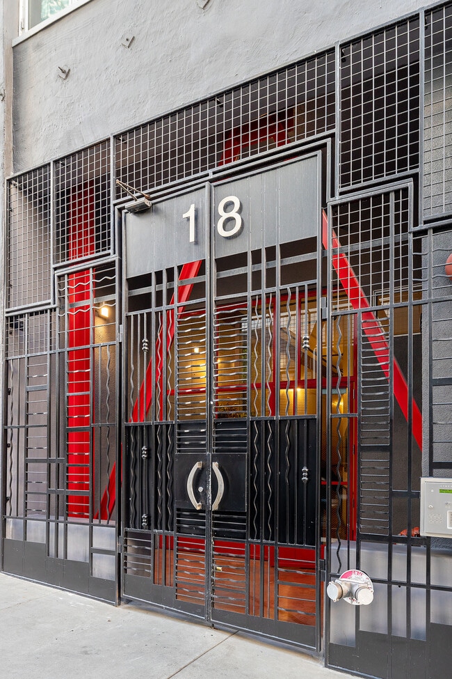 Building Entrance - 18 Lansing St