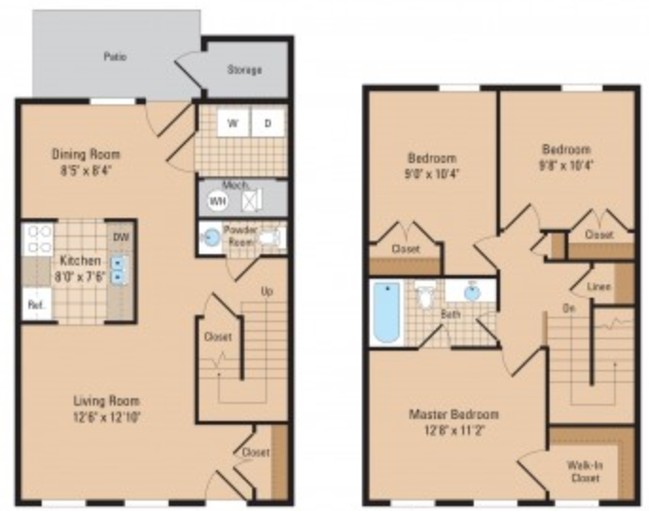 Tres habitaciones - Monroe Meadows