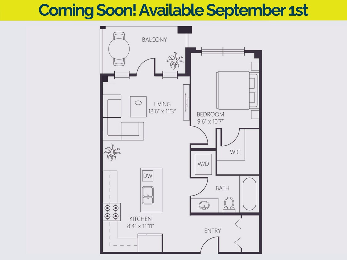 Primary Photo - Suite B3 - 1 Bed/1 Bath
