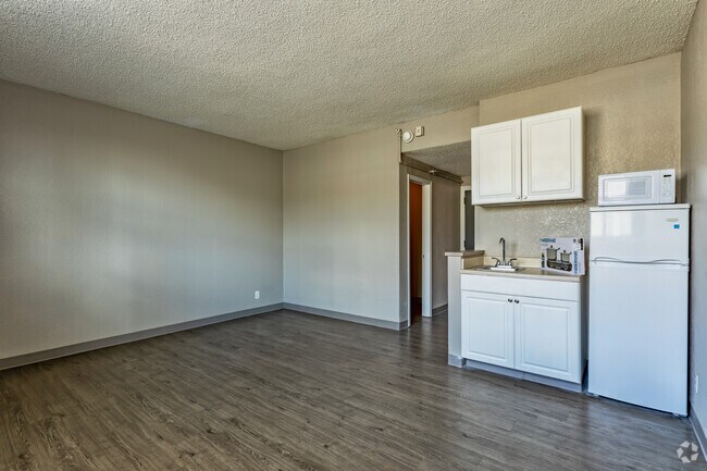 Estudio de lujo - 380 ft² - Cocina/sala de estar/área de dormir - The Que