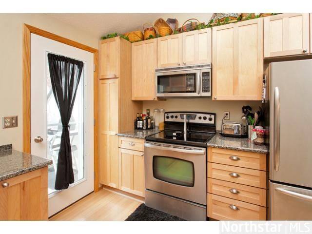 Kitchen with Door To Private Patio - 3031 Lake Shore Dr