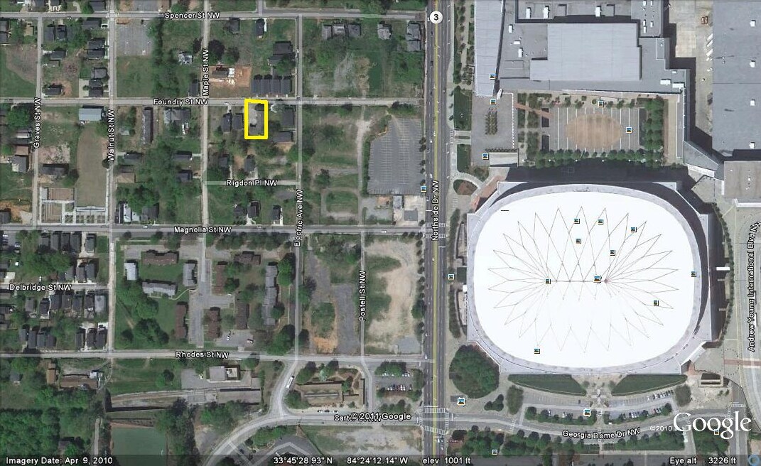 Aerial Photo - 530 Foundry St NW