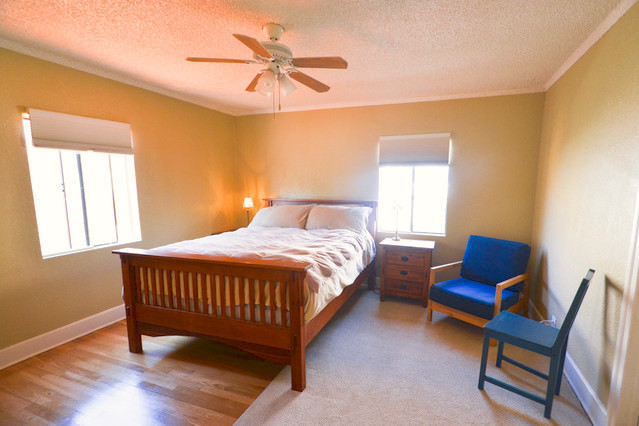 master bedroom with long walk-in closet - 5208 W 20th St