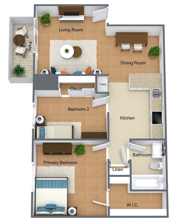 Interior Photo - Riverlands Apartments