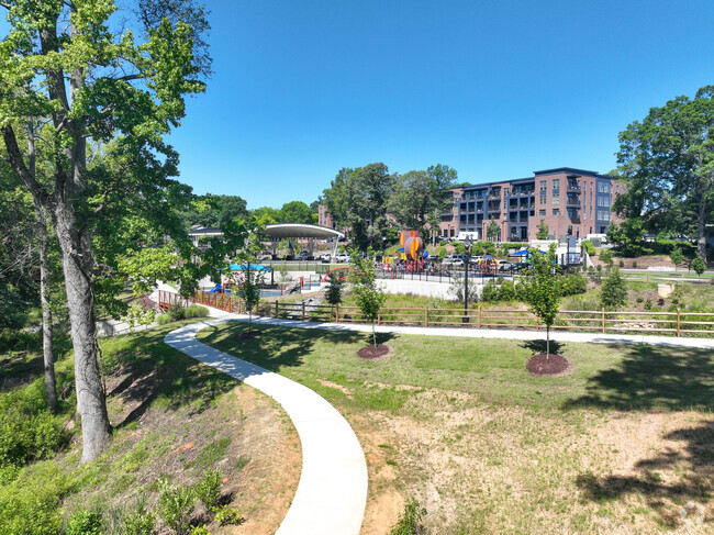 Neighboring Greenway and Park - Mill One