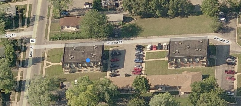 Aerial Photo - Joanna Court Apartments