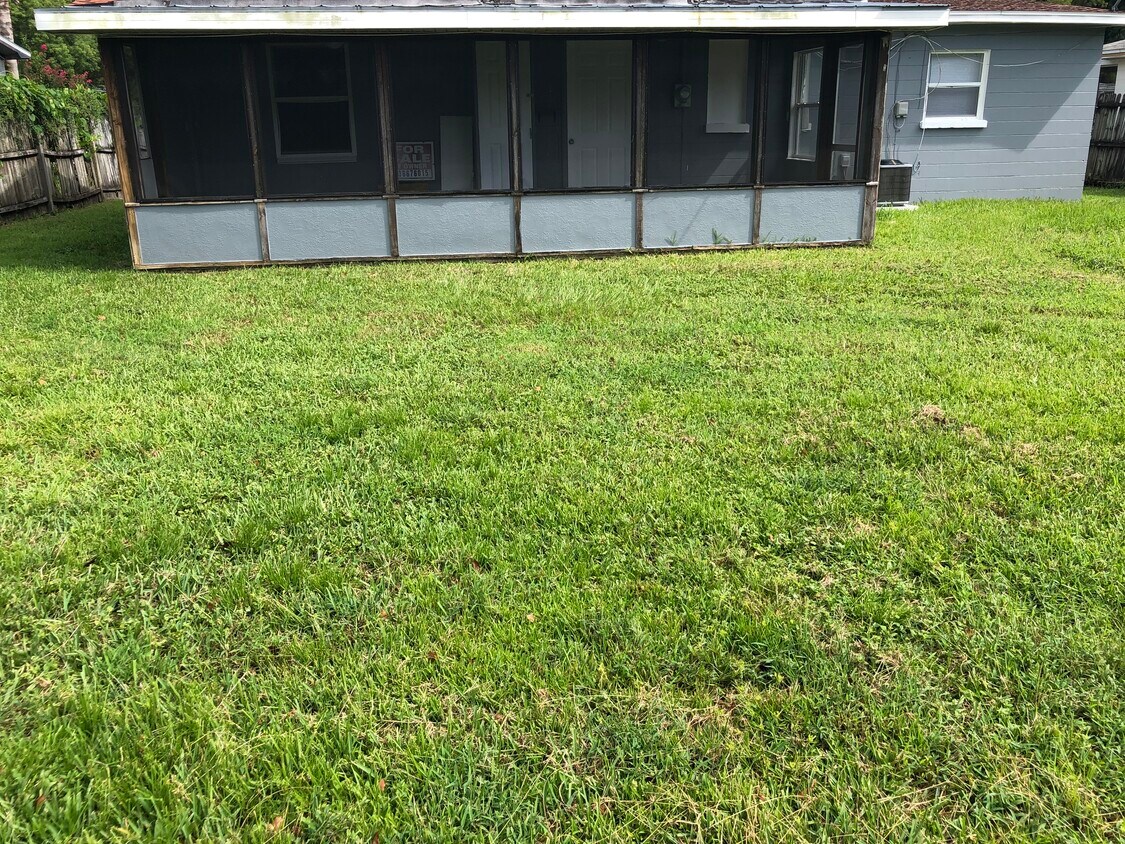 Backyard - 2629 Williston Dr.
