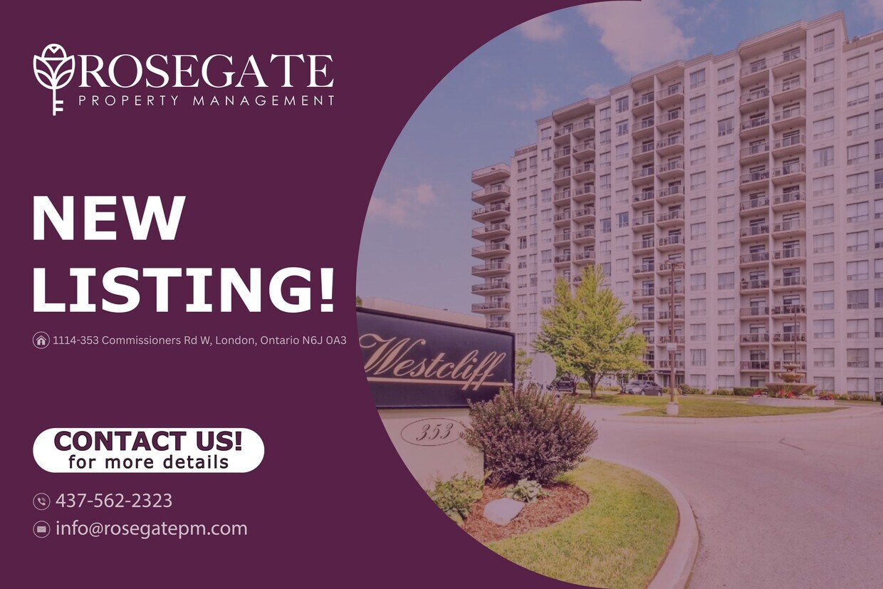 Photo principale - Modern 1-Bedroom Condo with Walk-In Closet & Balcony in London — Utilities Included