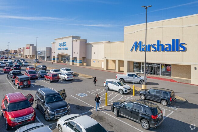 Shopping centers meet residents' shopping needs.