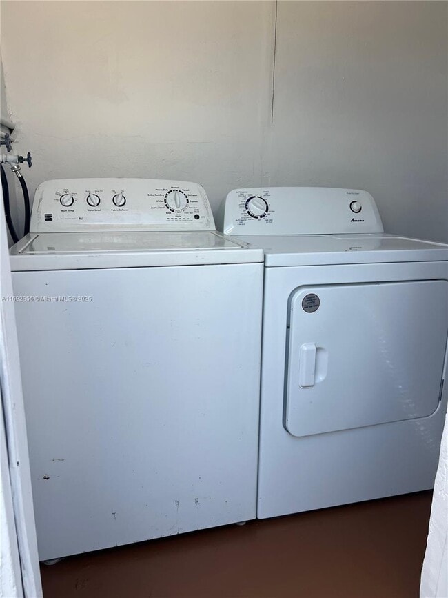 Washer & dryer in laundry room - 2601 Acapulco Dr