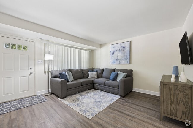 3BR, 1BA - 1,105SF - Living Room - The Orchards at Severn Townhomes*