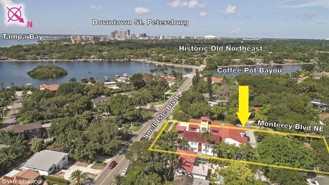 Close to Historic "Old NE", TAMPA BAY & DOWNTOWN - 222 Snell Isle Blvd NE