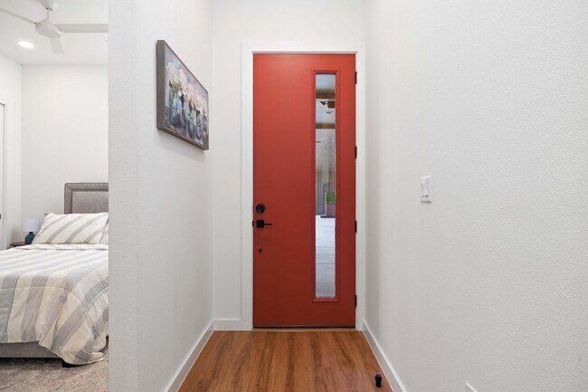 Building Photo - Stylish 1-Bed Oasis with Elevator Access, Resort-Style Pool, and In-Home Laundry in New Braunfels