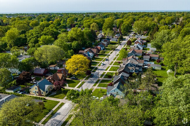 Fairview Park's extensive tree canopy provides plenty of shade on summer days.
