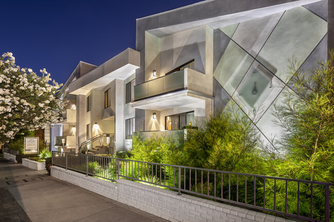 Night Time Exterior of Community - Kester Ave. Apts.