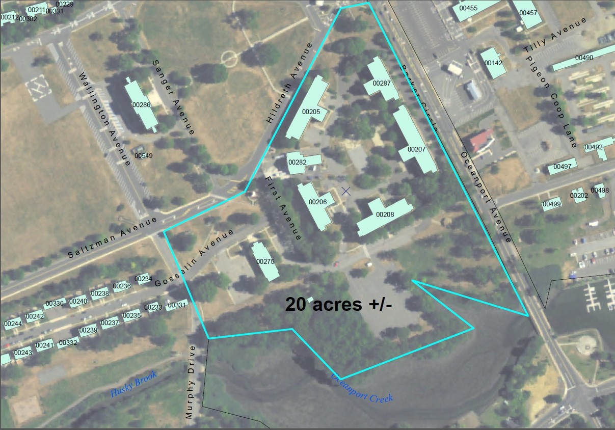 Aerial Photo - Barker Circle - Building 205