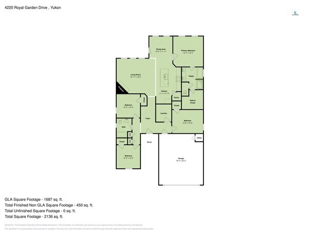 Foto del edificio - Very Nice 4 Bedroom 2 Bath Home in Yukon Schools