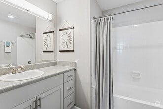 Broadway 2BR, 2BA - 1,116SF - Primary Bathroom - 45Eighty Dunwoody
