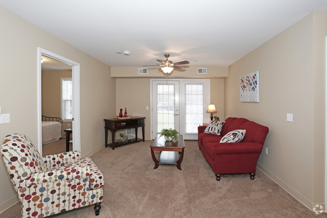 2BR - Living Room - Connect 55+ Penn Township Senior Living 55+