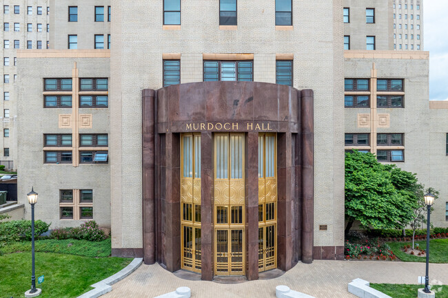 Entrada al edificio primordial - The Beacon Jersey City